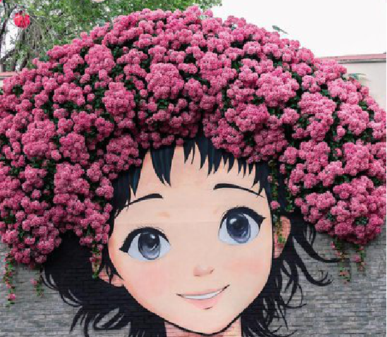 启东墙体彩绘-网红墙打卡